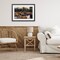 Stupell Industries Grazing Bison Along Riverbank Framed Print Under Glass, design by Paco Young